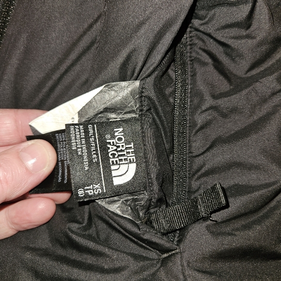 The North Face Reversible Mossbud Swirl Winter Jacket Girls XS(6) - Picture 4 of 6